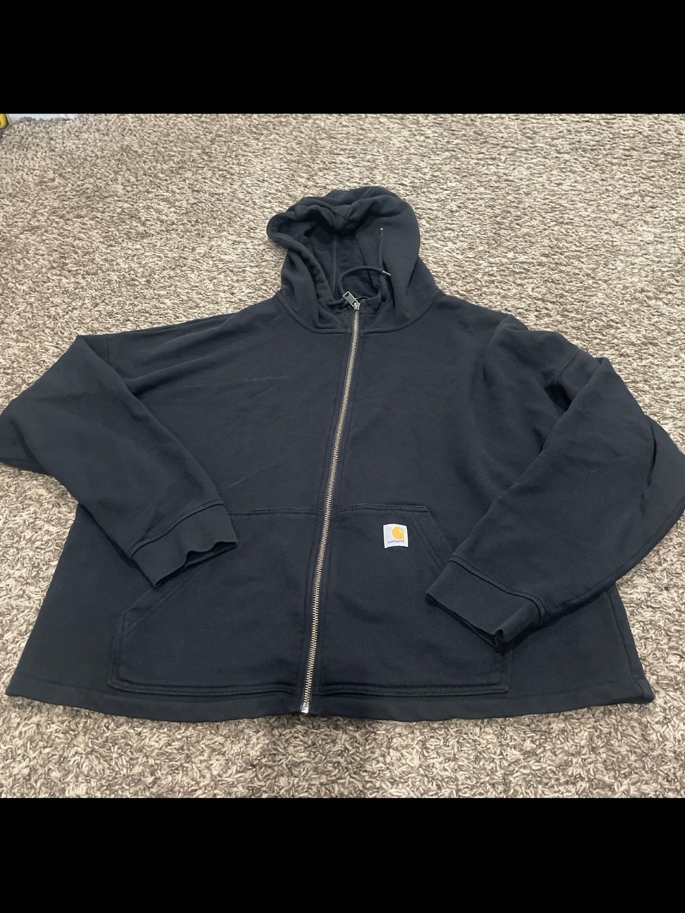 Carhartt loose fit full zip hoodie women’s large